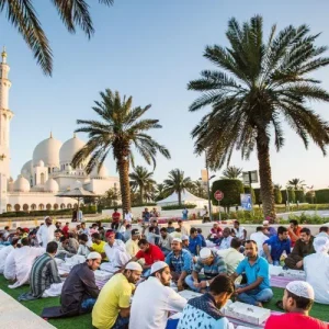 iftar meals distribution in mosques